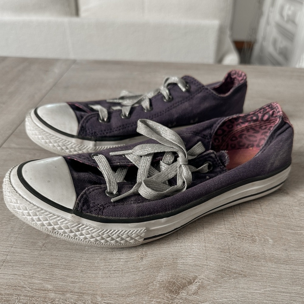 Purple Converse